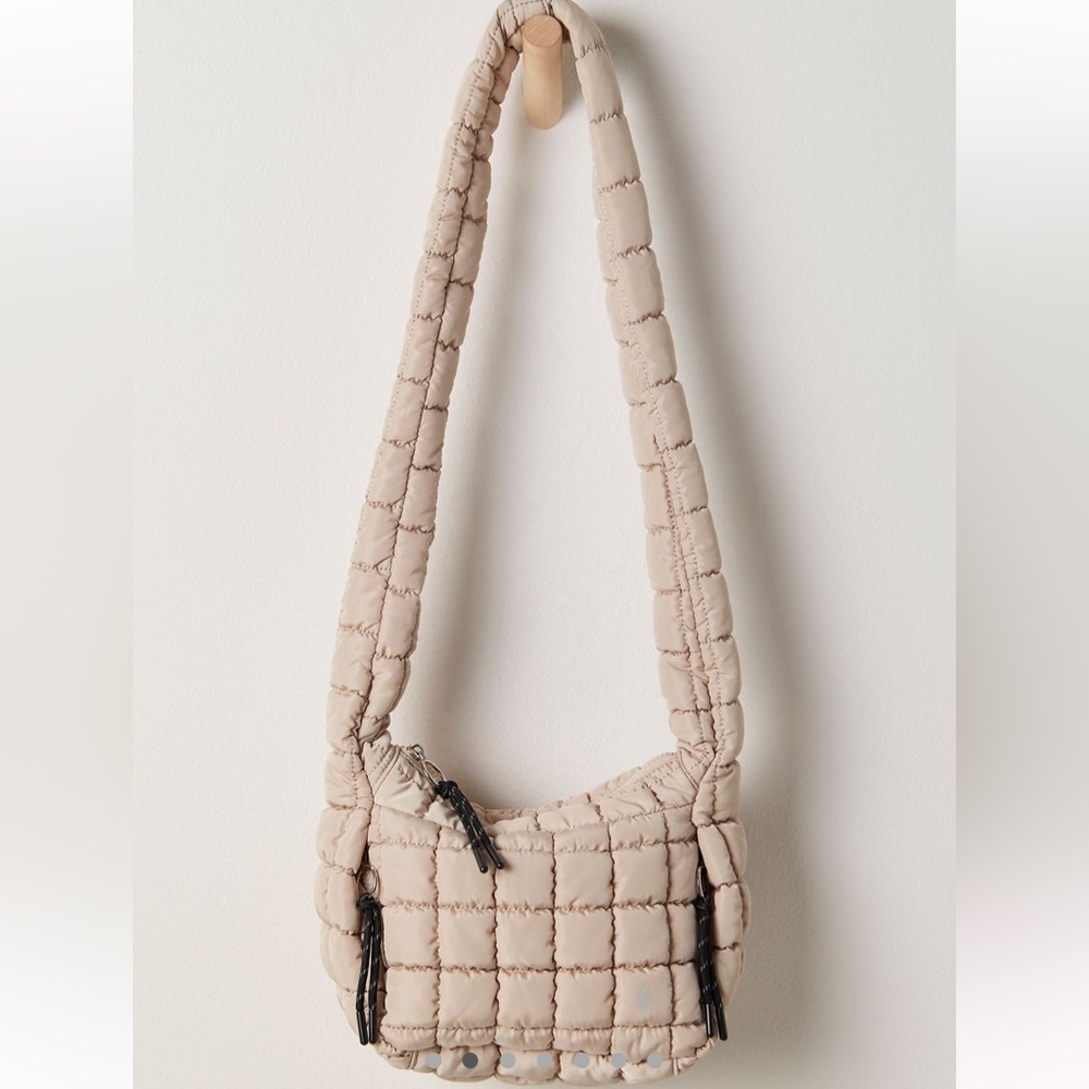 QUILTED BABY CARRYALL SLING BAG TOFU - Picture 2 of 6